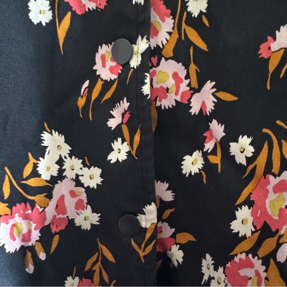 A.L.C. Kelley Floral Bomber Silk Blend Jacket size Small - Picture 5 of 11